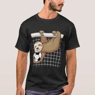 Grappige Luiaard Voetbalfan - Schattige Keeper Kin T-shirt