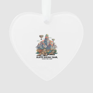 Grappige Luiaard Wandel Klassiek T-Shirt_7 Ornament