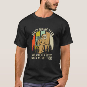 Grappige Luiaard Wandelend Luie Wandelaar Buiten N T-shirt