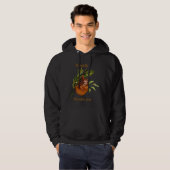 Grappige luidsprekermodus op actief hoodie (Voorkant volledig)