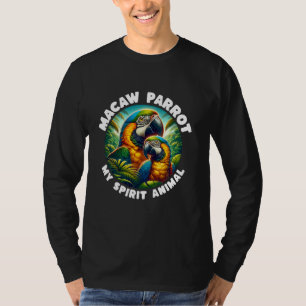 Grappige Macaw Parrot Animal Macaw Parrot T-shirt