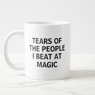 Grappige Magic Gamer Tranen van Tegenstanders Extra Grote Beker