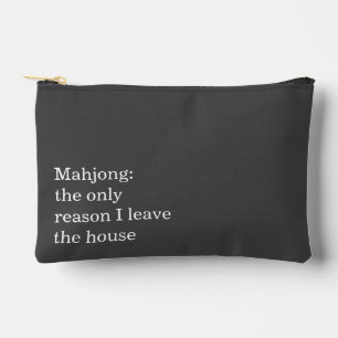 Grappige Mahjong Introvert Herkenbare Zin Humor Etui