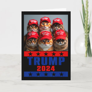 Grappige Make Cats Save Again Trump Usa President Kaart