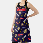 Grappige makelaar gepersonaliseerd schort (Insitu)