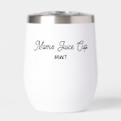 Grappige mam sap cup, monogram elke aangepaste tek (Voorkant)
