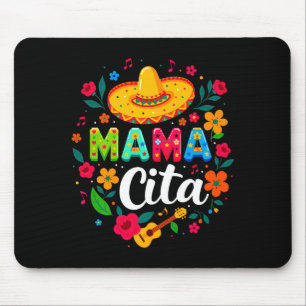 Grappige Mamacita Cinco De Mayo Bloem Mexicaanse M Muismat