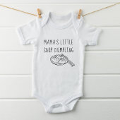 Grappige Mama's Kleine Soep Dumpling Romper