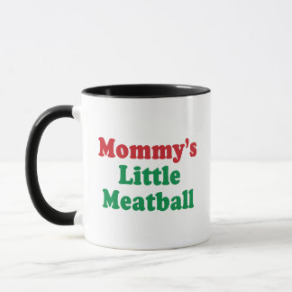 Grappige mammie's kleine gehaktbal mok