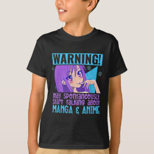 Grappige Manga Anime Lover Otaku Web Quote Anime G T-shirt