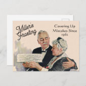 Grappige manier om fouten te verdoezelen met geper briefkaart (Voorkant / Achterkant)