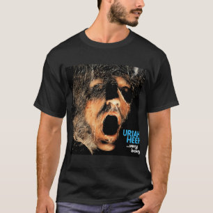 Grappige Mannen Uriah Progressieve Heep Rock Gesch T-shirt