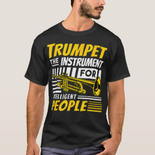Grappige Marching Band Jazz Trompet Koper Speler H T-shirt