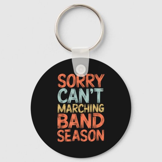 Grappige marching band Sorry dat ik het niet kan h Sleutelhanger (Voorkant)
