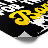 Grappige Marching Band Welk spel ik ben hier voor  Poster (Hoek)