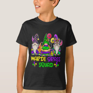 Grappige mardi gras kabouters carnavalsoptocht fee t-shirt