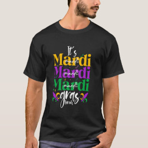 Grappige Mardi Gras Outfit Carnaval Optocht Mannen T-shirt