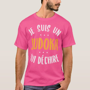 Grappige Martial Arts Quote voor Judo Atleet T-shirt