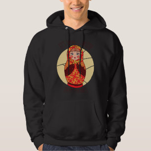Grappige Matryoshka Russische Nesting Dolls Hoodie