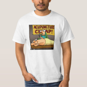 Grappige Medische Acupunctuur T-shirt-Shirt T-shirt