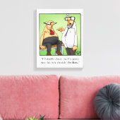 Grappige Medische Humor Verpakte Canvaskunst Canvas Afdruk (Insitu (Woonkamer))