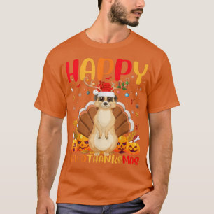 Grappige Meerkat Dier Liefhebber Blij Meerkat Hall T-shirt