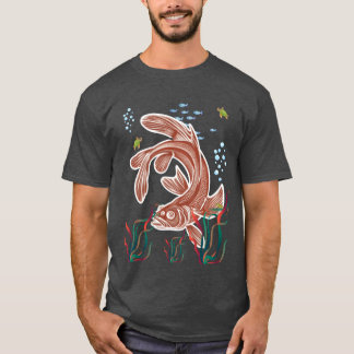 Grappige meerval t-shirt