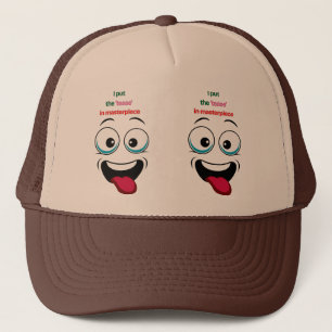 Grappige Meesterwerk Tong Grappenmakerspet – Dubbe Trucker Pet
