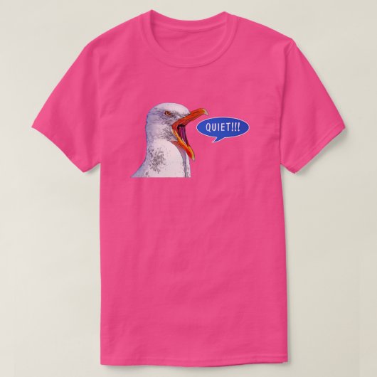 Grappige meeuw t-shirt (Design voorkant)