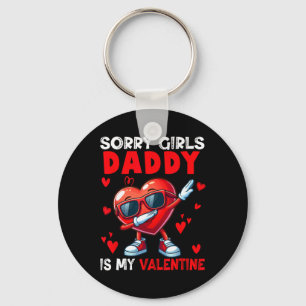 Grappige Meiden Grap Papa Is Mijn Valentijn Dabbin Sleutelhanger