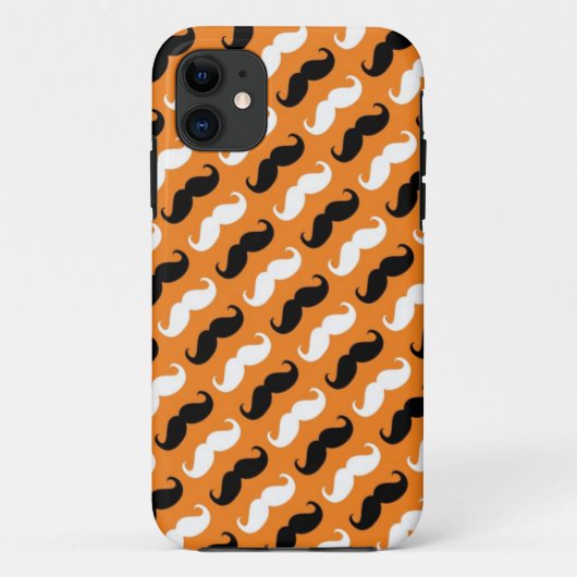 Grappige Meisjes Snor 3 Case-Mate iPhone Case (Achterkant)