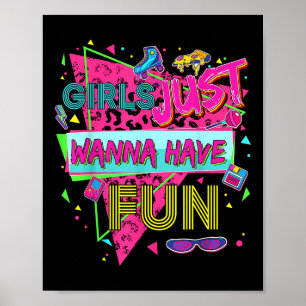 Grappige meisjes willen gewoon lol hebben Geweldig Poster