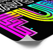 Grappige meisjes willen gewoon plezier hebben Gewe Poster (Hoek)