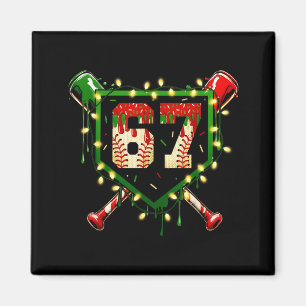 Grappige Meme 67 Kerstmis Honkbal Ijs Mannen Jonge Magneet