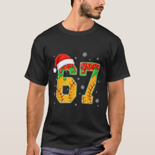 Grappige Meme 67 Kerstmis Verkoop Ijs Mannen Jonge T-shirt