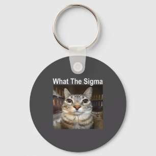 Grappige Meme Kat Wat De Sigma Schattige Kat Meme Sleutelhanger