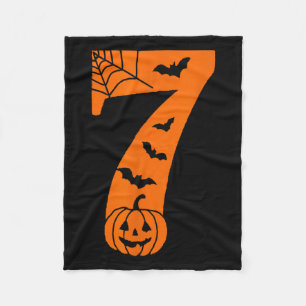 Grappige meme tekst nummer 7 6 7 Six Seven Hallowe Fleece Deken