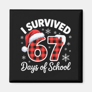 Grappige Meme Zes Zeven Kerst Ik Heb 67 Dagen Over Magneet