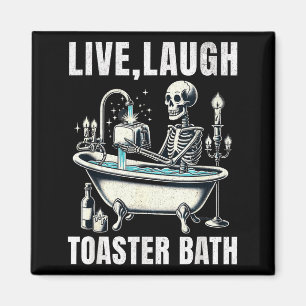Grappige Meme Zin Live Lachen Toaster Bad Grap Gag Magneet
