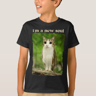 Grappige Meowl Meme, Kat Uil Meme Brainrot Gen Alp T-shirt