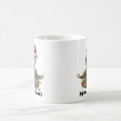 Grappige Merry Slothmas Sloth Koffiemok (Center)