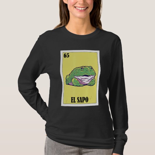Grappige Mexicaanse bijnaam Toad - El Sapo T-shirt (Voorkant)
