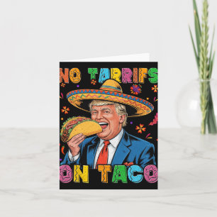 Grappige Mexicaanse Cinco de Mayo Trump geen trapp Kaart