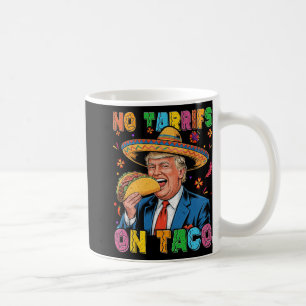 Grappige Mexicaanse Cinco de Mayo Trump geen trapp Koffiemok