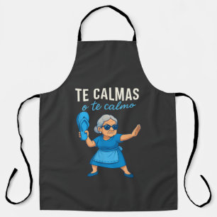 Grappige Mexicaanse Spaanse oma Schort