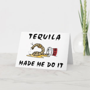Grappige Mexicaanse Tequila Kaart