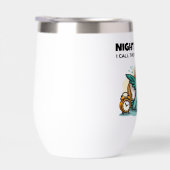 Grappige Midnight Cardio Tumbler (Rechts)