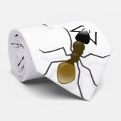 Grappige mieren stropdas (Opgerold)