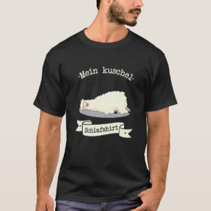 Grappige Mijn Knuffel Slaap Alpaca Lama T-shirt