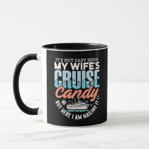 Grappige 'Mijn Vrouws Cruise Snoepje' Mok voor Man